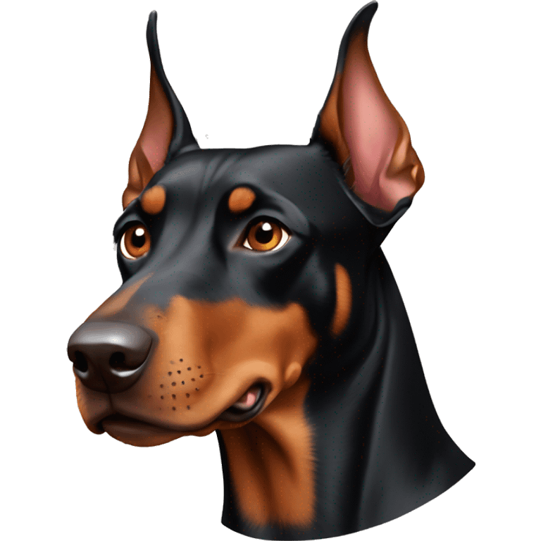 European Doberman Pinscher emoji