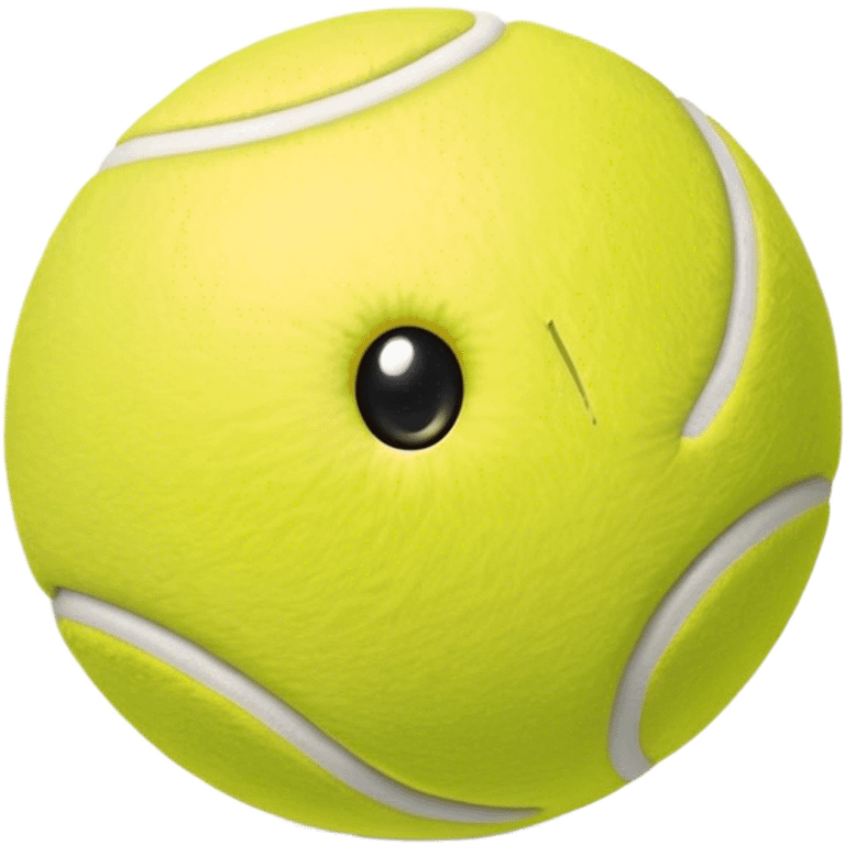 Tennis ball emoji