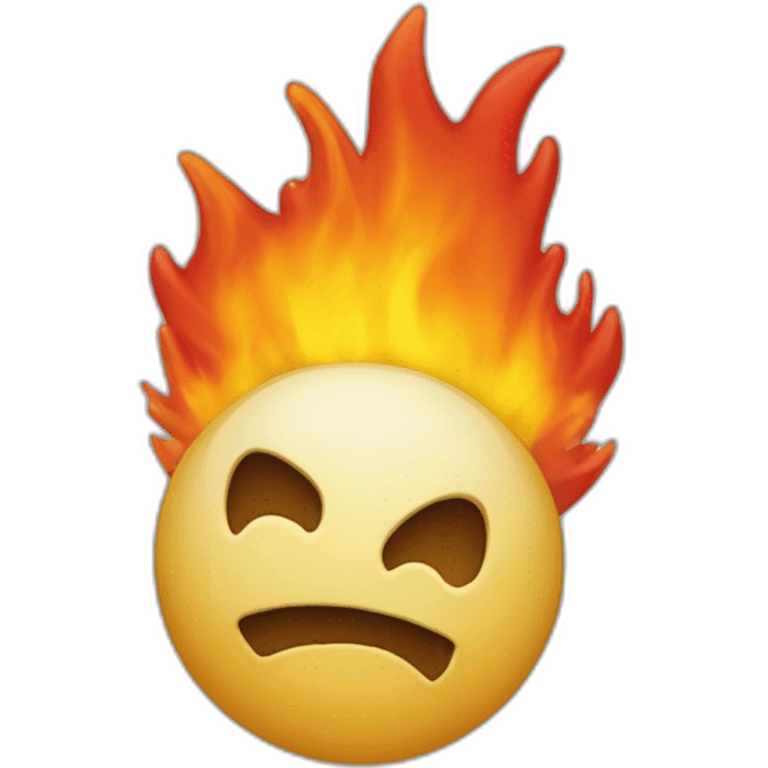 Cœur en feu brisé et détruis emoji