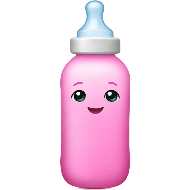 baby bottle pink emoji