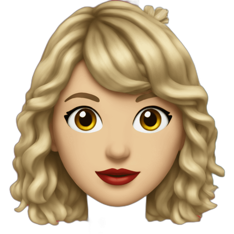 Taylor swift with Mexican flag emoji