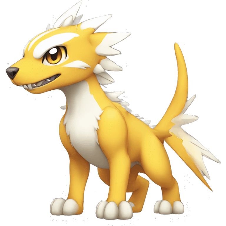 cute cool Digimon-Fakemon-animal full body emoji