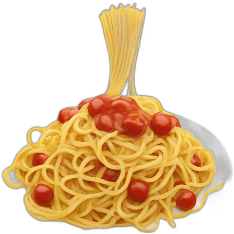 thank you spaghetti emoji