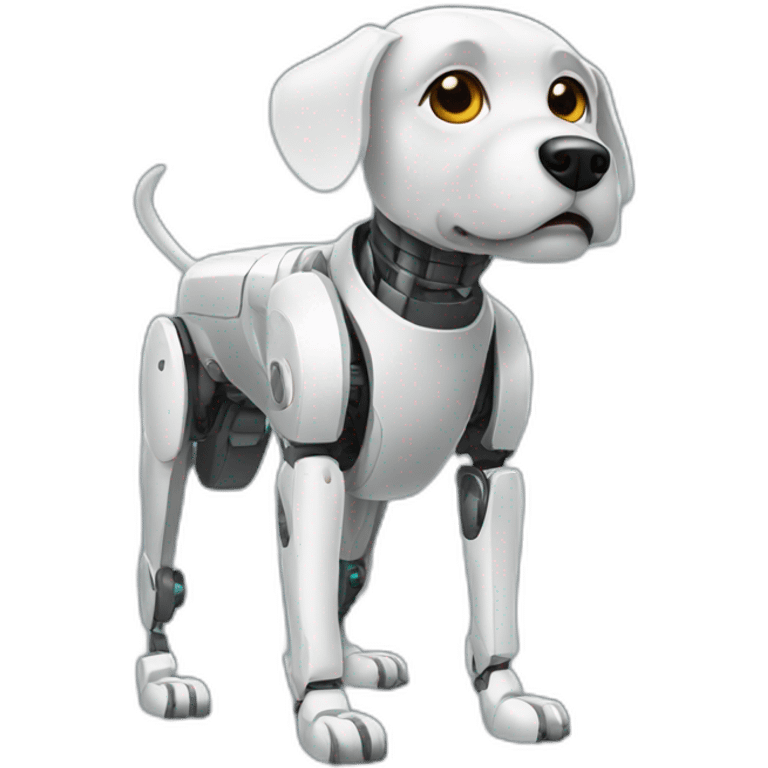 dog robot emoji