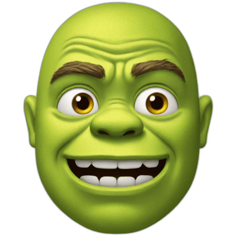 shrek ripped emoji