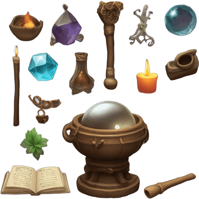 Witch crafts emoji