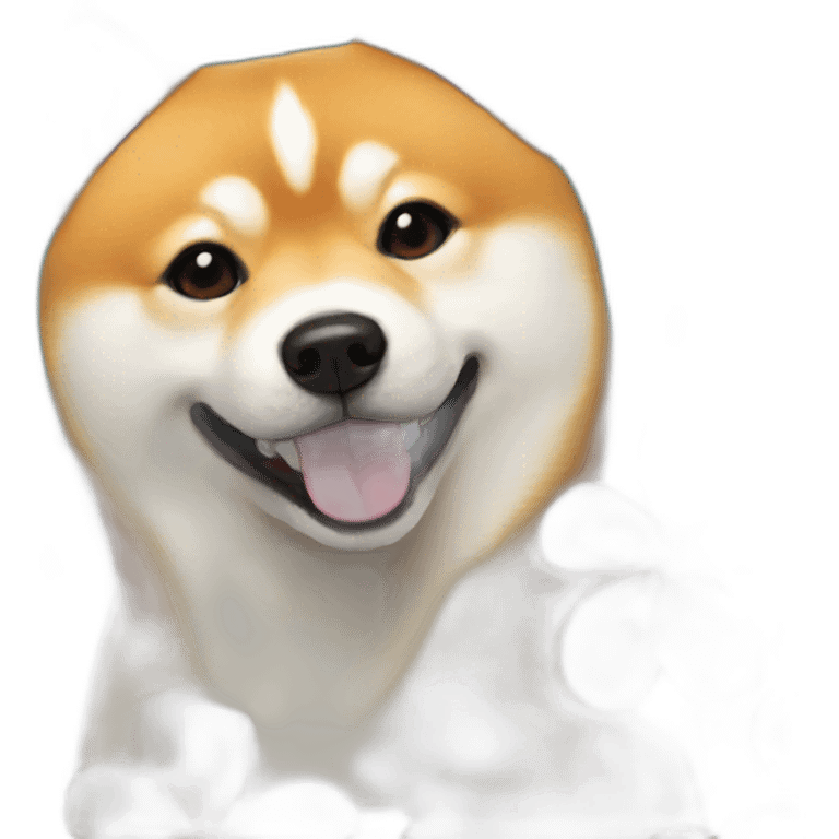 shiba-flower emoji