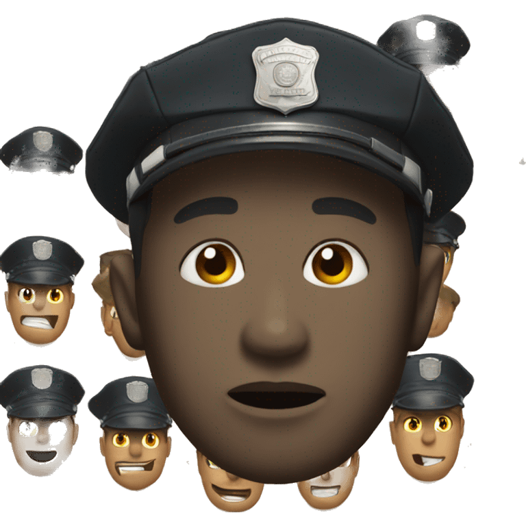 cop face emoji