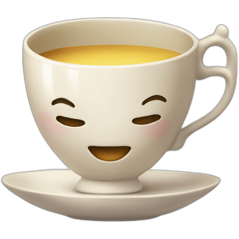 dancing teacup emoji