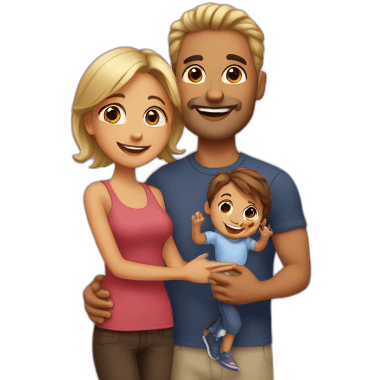 lovely family emoji