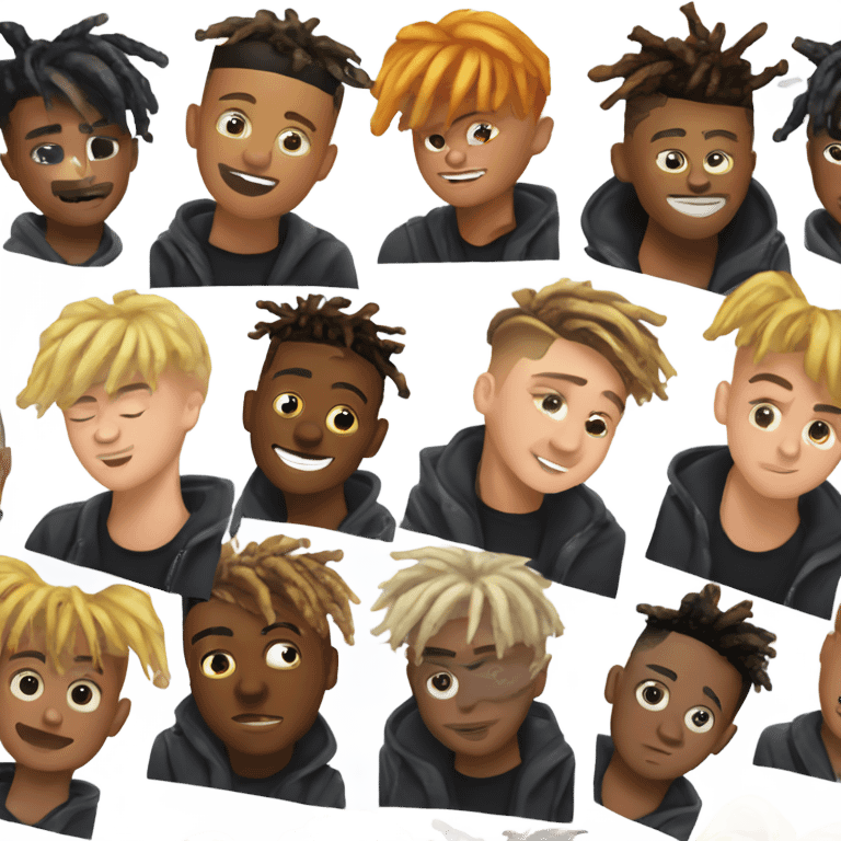 Juice wrld and Travis cott emoji