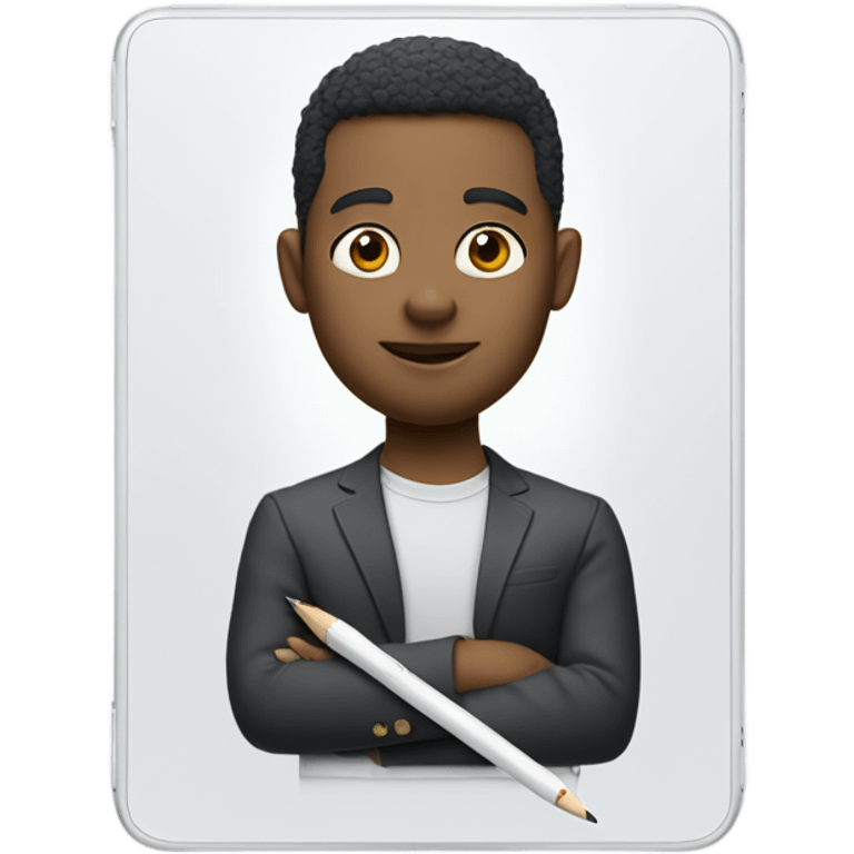 iPad Air with Apple Pencil  emoji