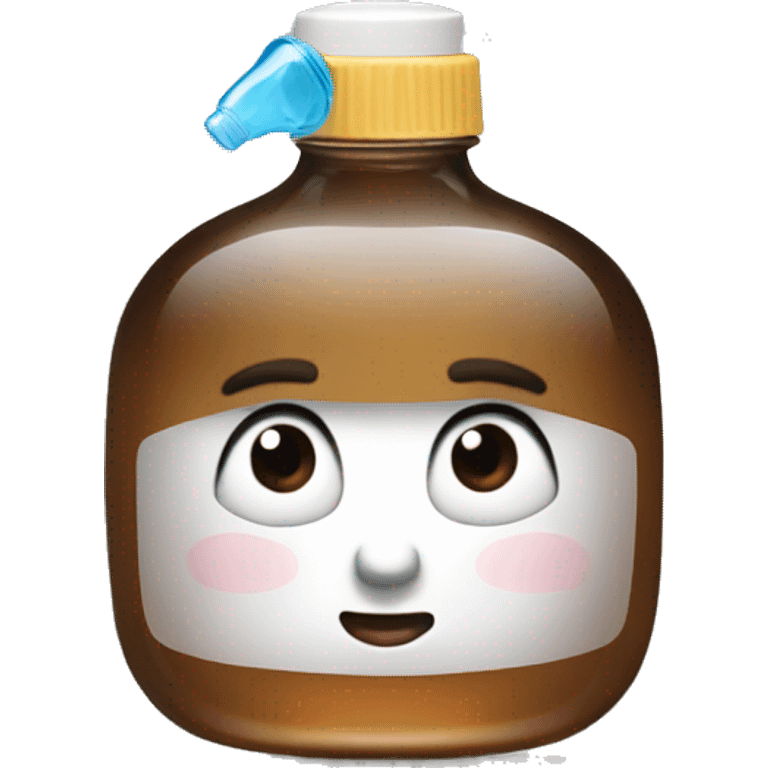 p diddy with a baby oil bottle emoji