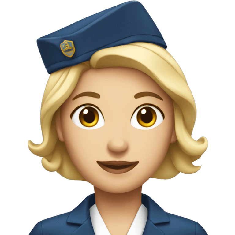 flight attendant emoji