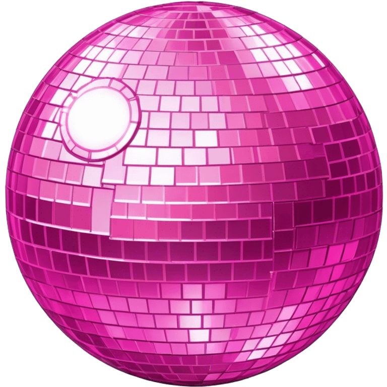 pink disco ball emoji