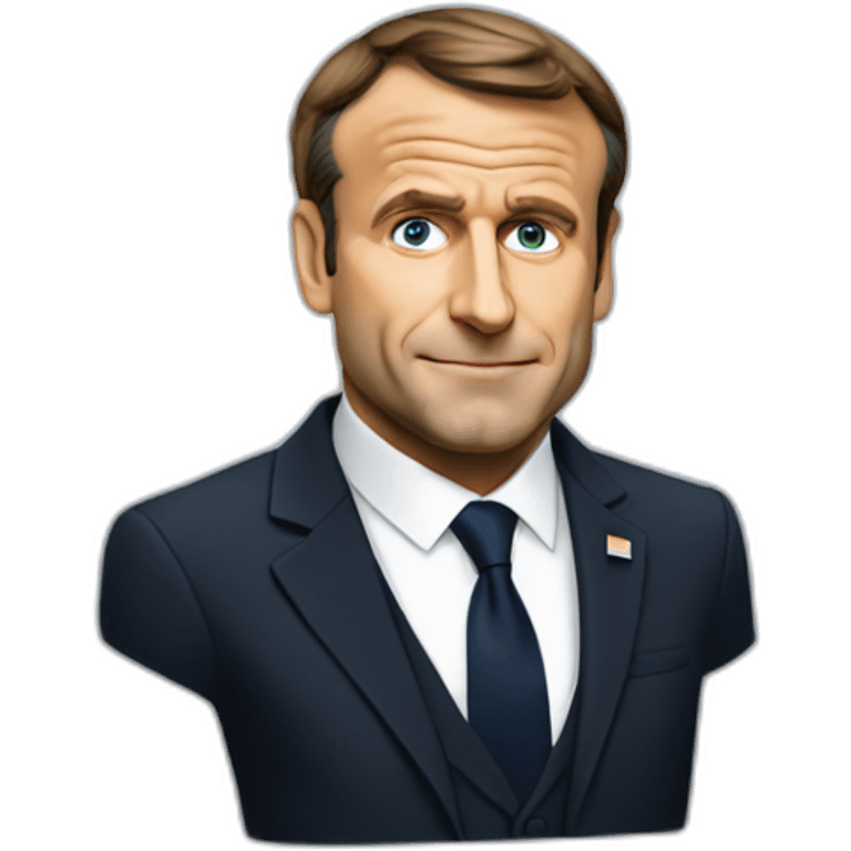 president macron emoji