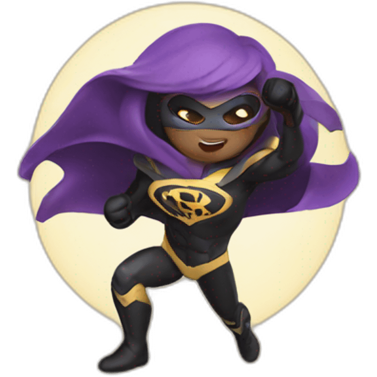 super speed superhero emoji