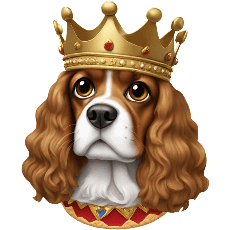 King Charles of England wearing a crown eating a very dry biscuit emoji