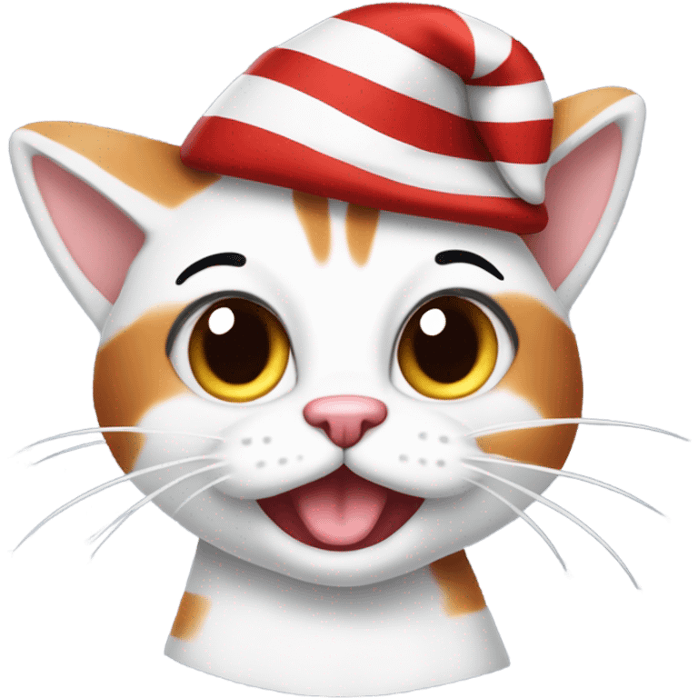 cat and the hat emoji