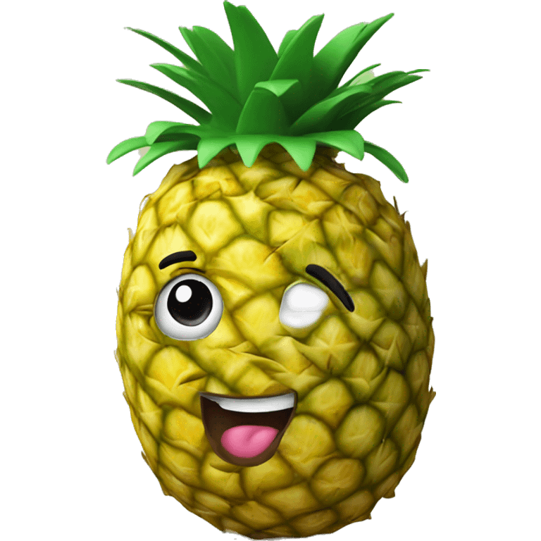 3D Pineapple  emoji