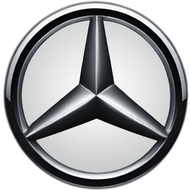 Logo mercedes black emoji