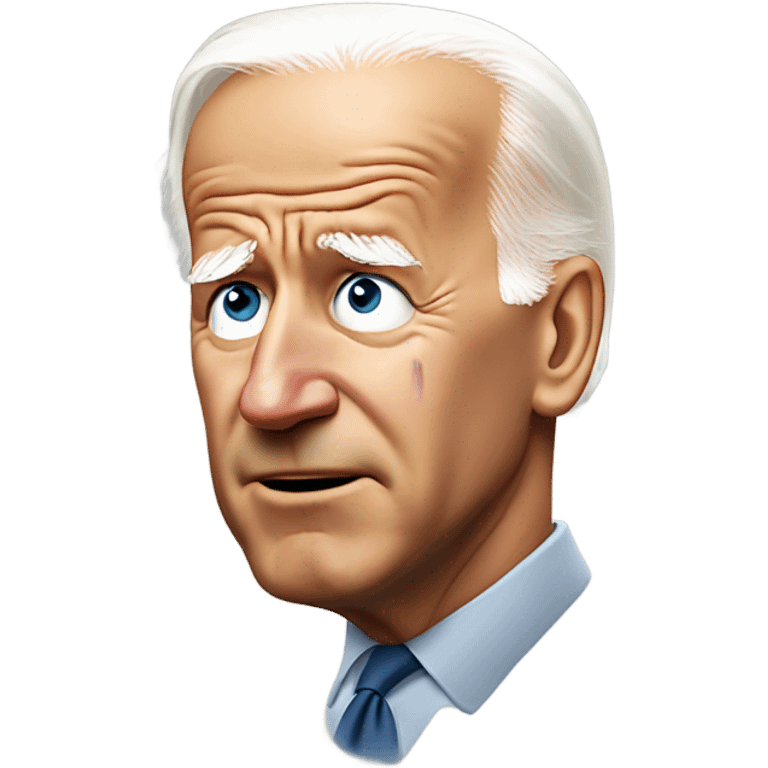 Joe Biden  crying emoji