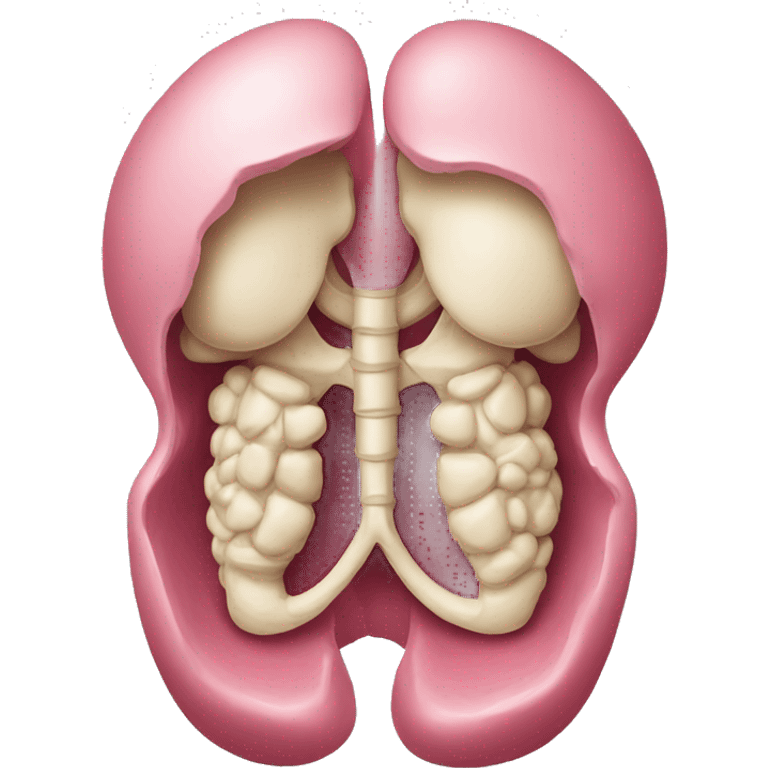 thyroid gland organ of the human body emoji