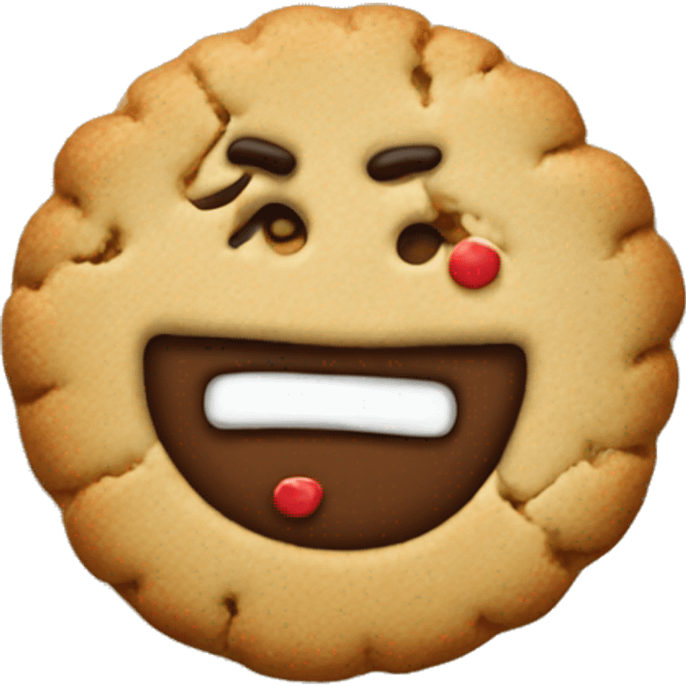 Christmas cookie  emoji