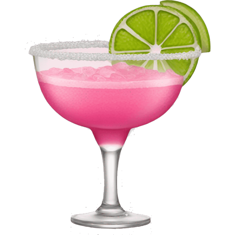 pink margarita emoji