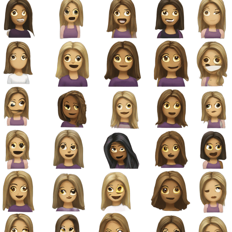 rachel green emoji