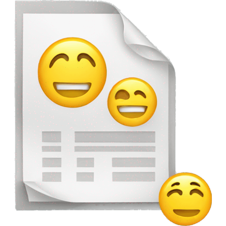 invoice emoji