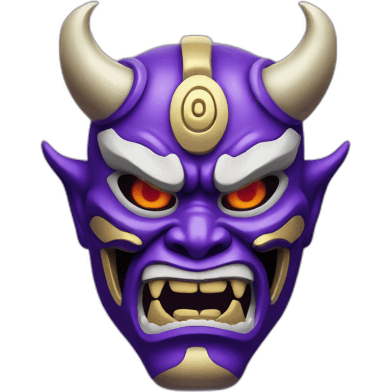 ultraviolet japanese oni mask emoji