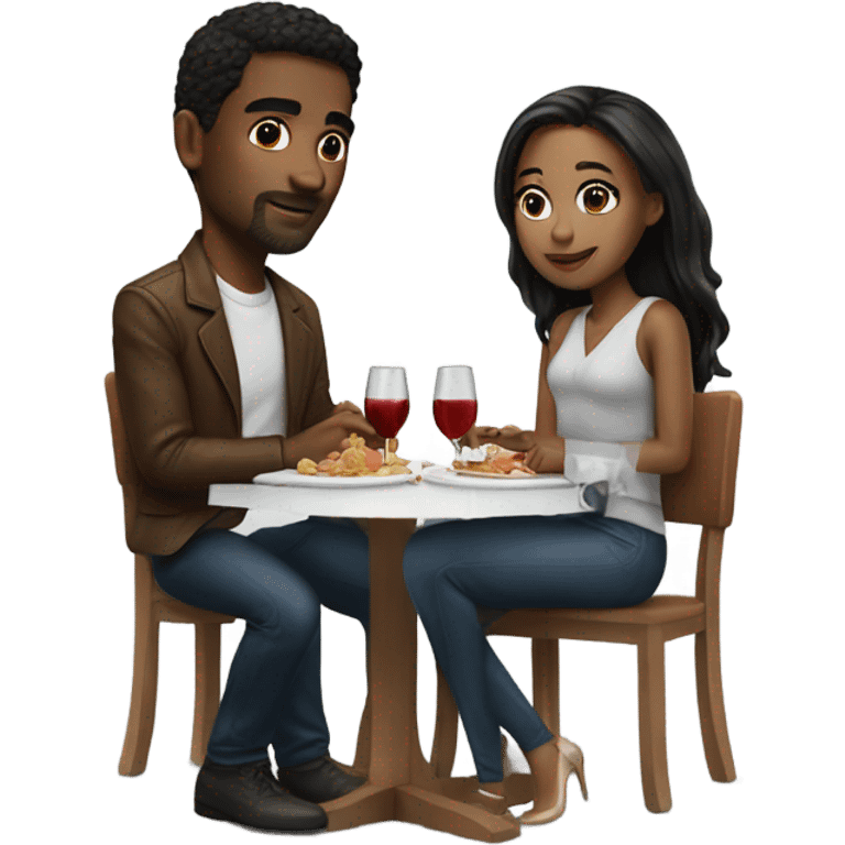 Hyper Realistic Romantic Date emoji