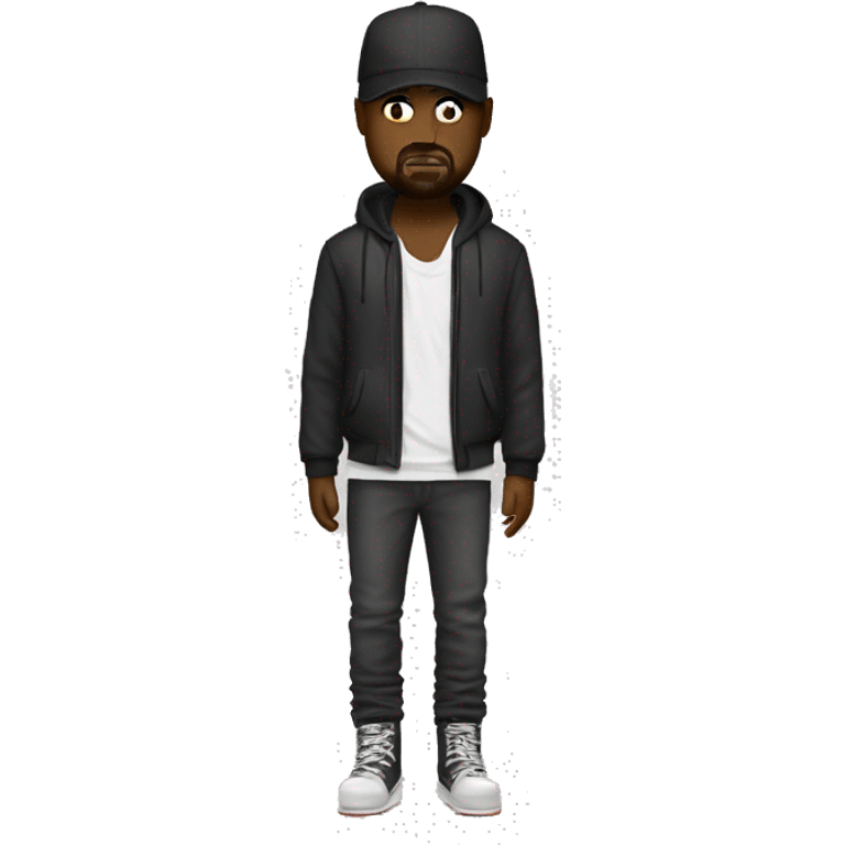 Kanye west donda outfit  emoji