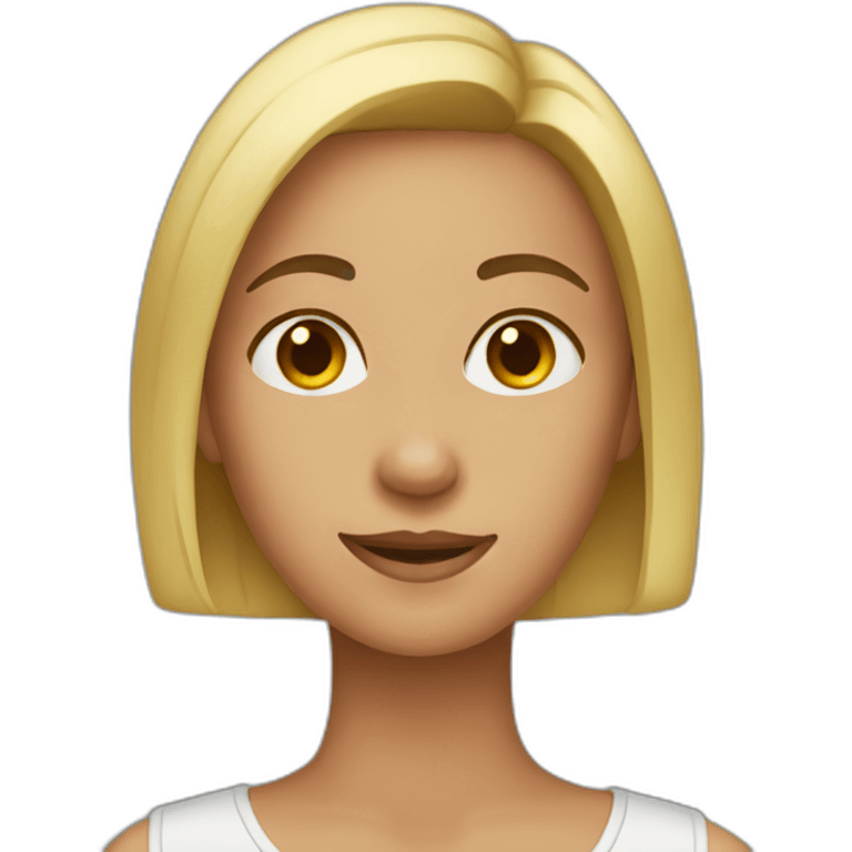 clothless woman emoji