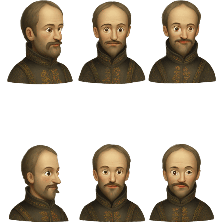 Russian man 16th century emoji