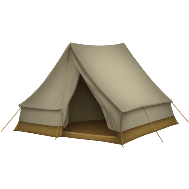 A tent emoji