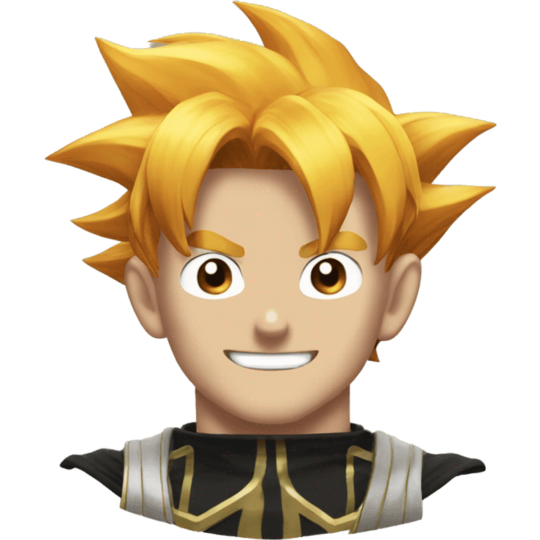 Goku dressed as escanor  emoji