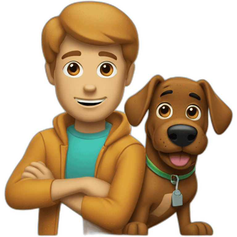 Scooby-doo et samy emoji