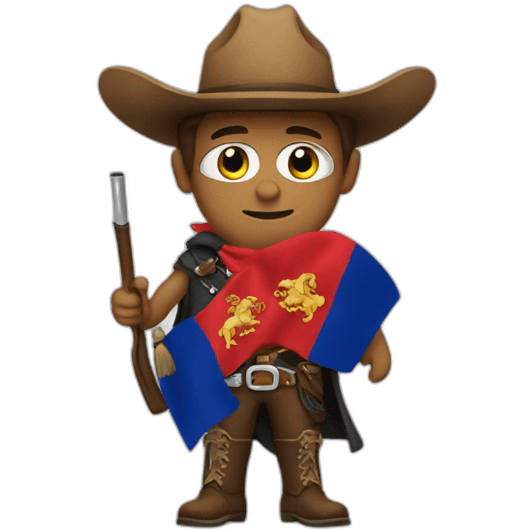 cowboy with scotish flag emoji