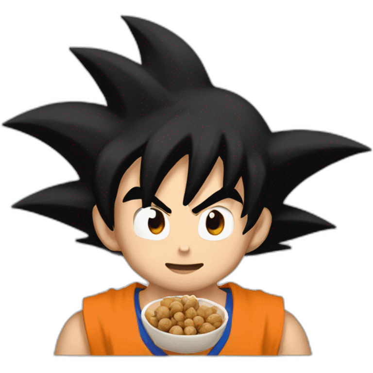 goku holding nuts emoji