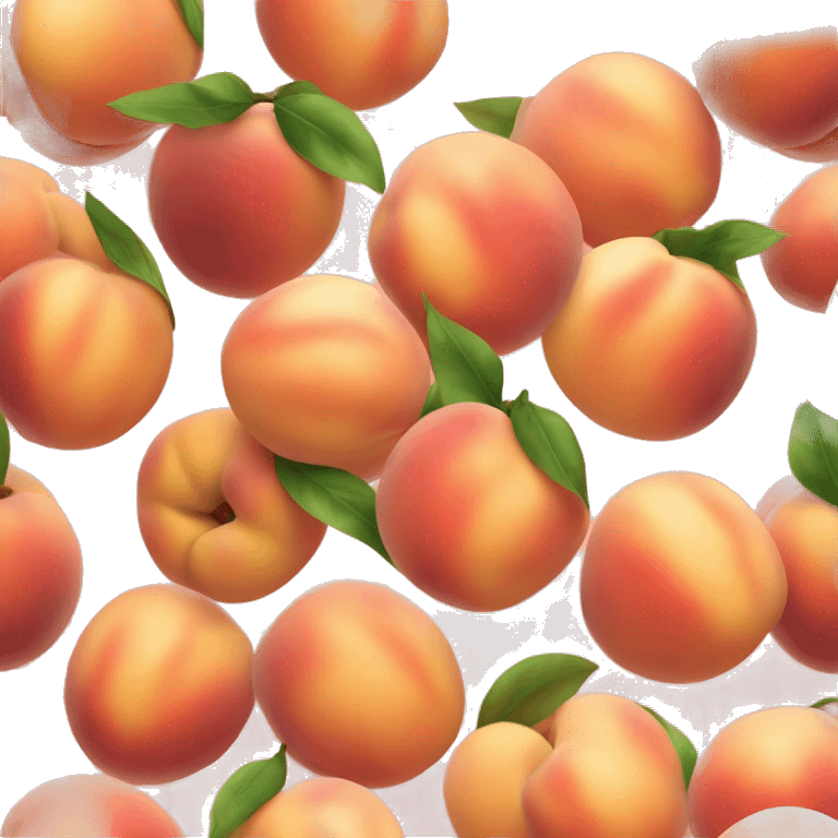 peach oiled  emoji