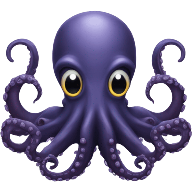 Gothic octopus emoji