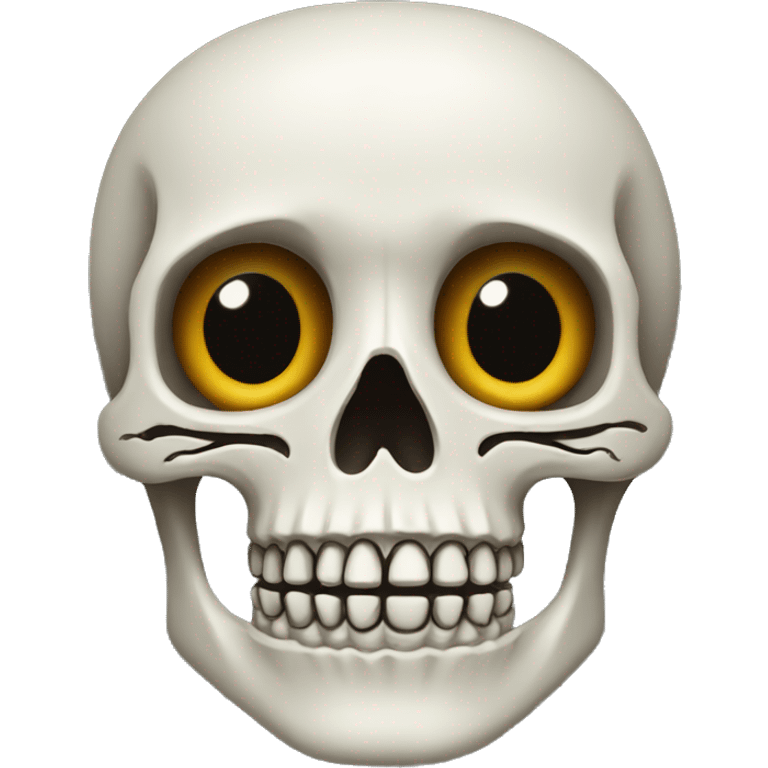 Calavera enojada  emoji