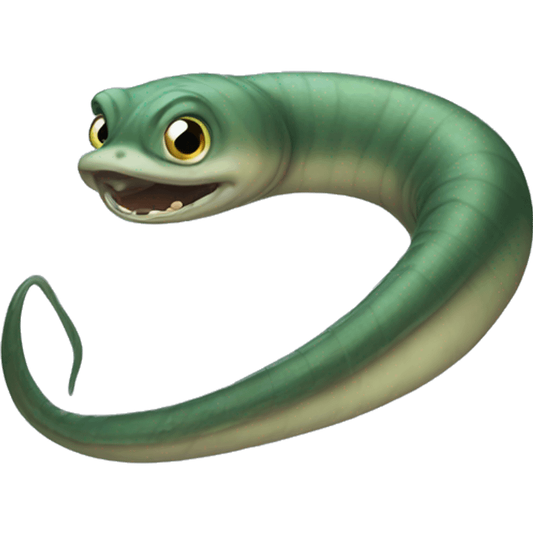 Furry eel emoji