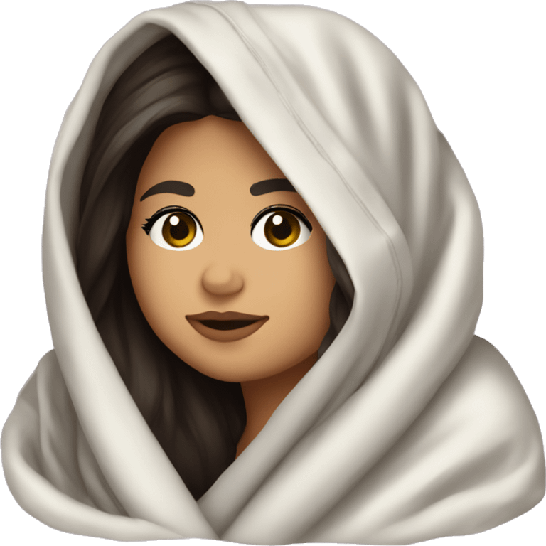 selena gomez wrapped in blanket  emoji