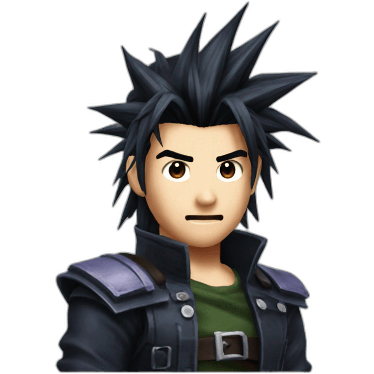 Final Fantasy 7 Zack emoji