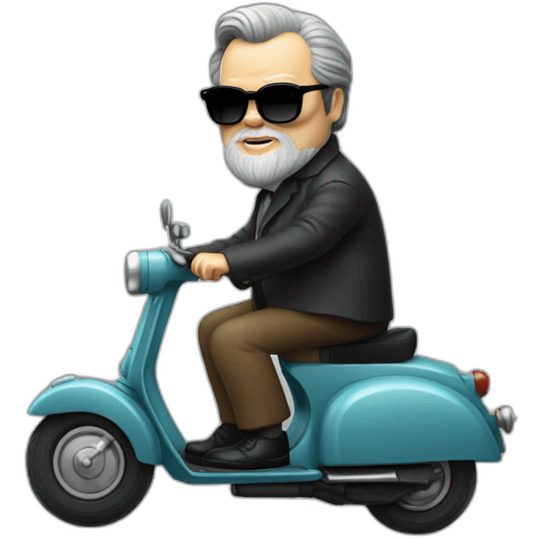 orson welles on a scooter emoji