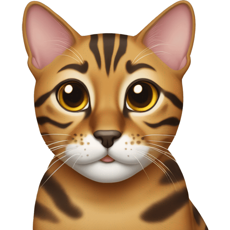 Bengal cat emoji