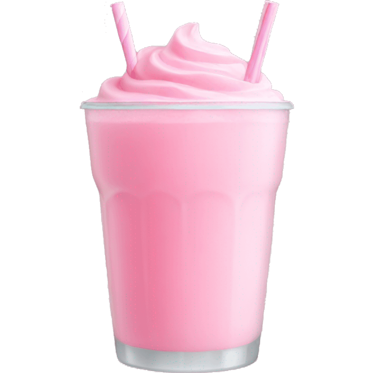 Pastel pink drink emoji